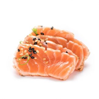 Tataki de salmão